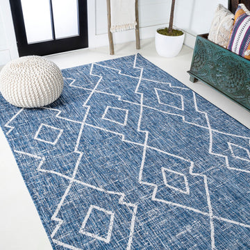 Carwa Tribal Diamond Trellis Indoor/outdoor Area Rug